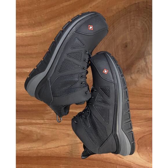 Merrell — Fullbench Speed Mid Safety Work Boots Black Mens 11M EH ASTM J003319 main image 9